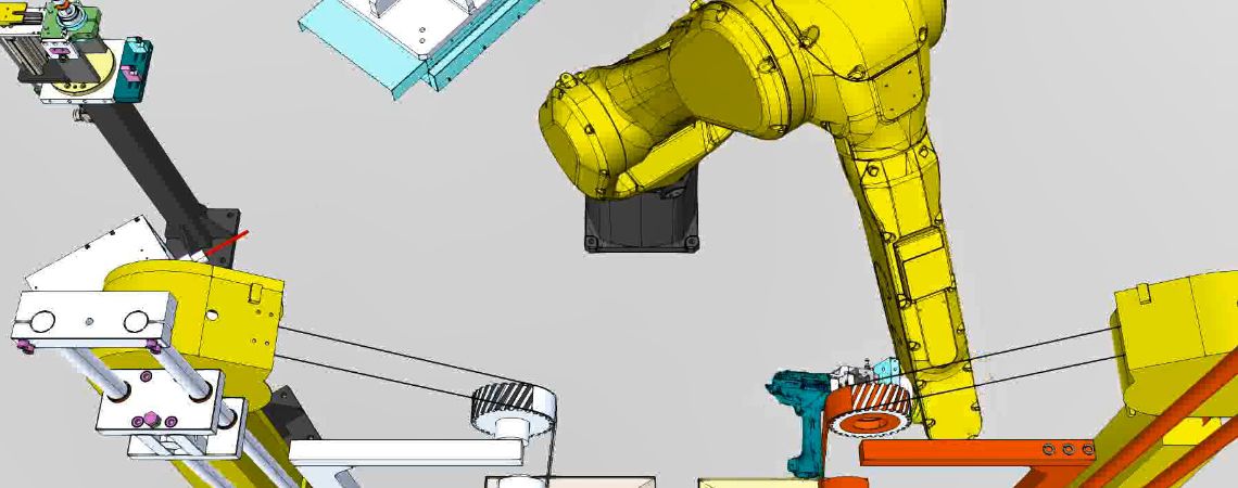 Utilizing Delfoi simulation for polishing with Fanuc robot