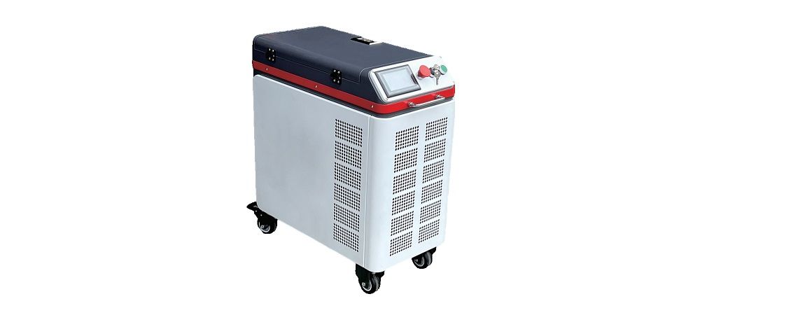 Laser cleaning machines are available in handheld and suitcase-style models. - Handheld laser cleaning machine