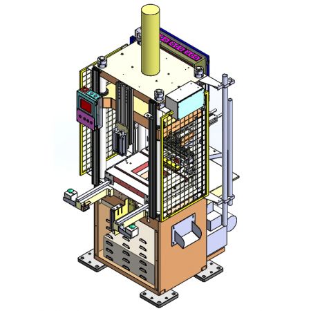 Schematic Diagram of 20 Ton Hydraulic Press